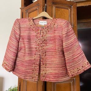 VICTOR COSTA Designer Spring Jacket